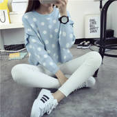 Icon 1460030037 2015 new fashion the new school of autumn font b storm b font point lace sleeve