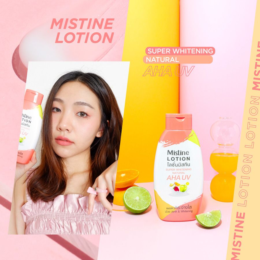 Mistine lotion aha uv 09 03