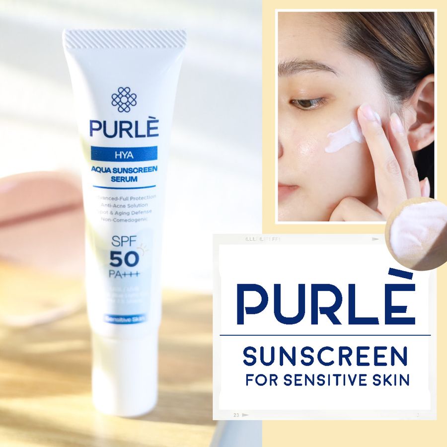 รีวิว Purlè Hya Aqua Sunscreen กันแดดได้ บำรุงด้วย ปังมาก!