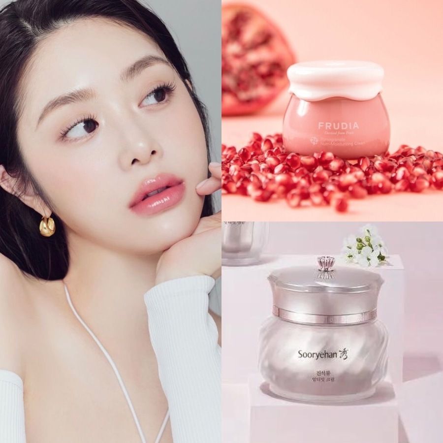 Korean pomegranate cream