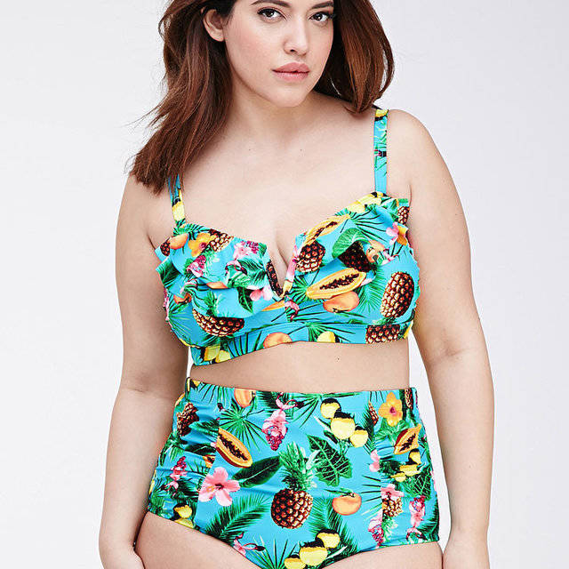 1464074474 forever 21 tropical print bikini top 10 matching bottoms 9