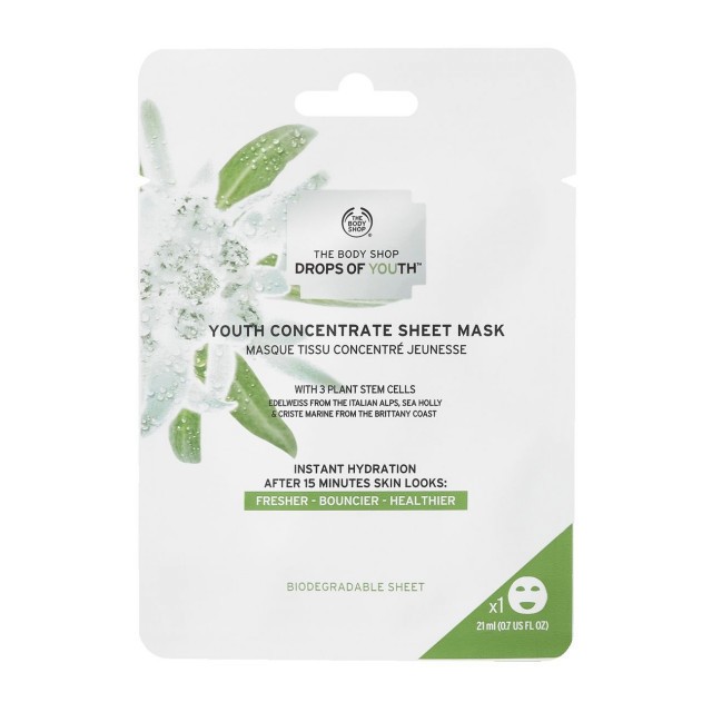  The Body Shop  DROPS OF YOUTH™ YOUTH CONCENTRATE SHEET MASK 