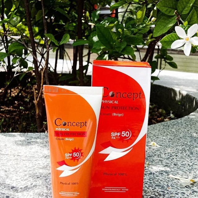 Concept  Physical  Sun  Protection Cream (Beige) SPF 50 PA+++