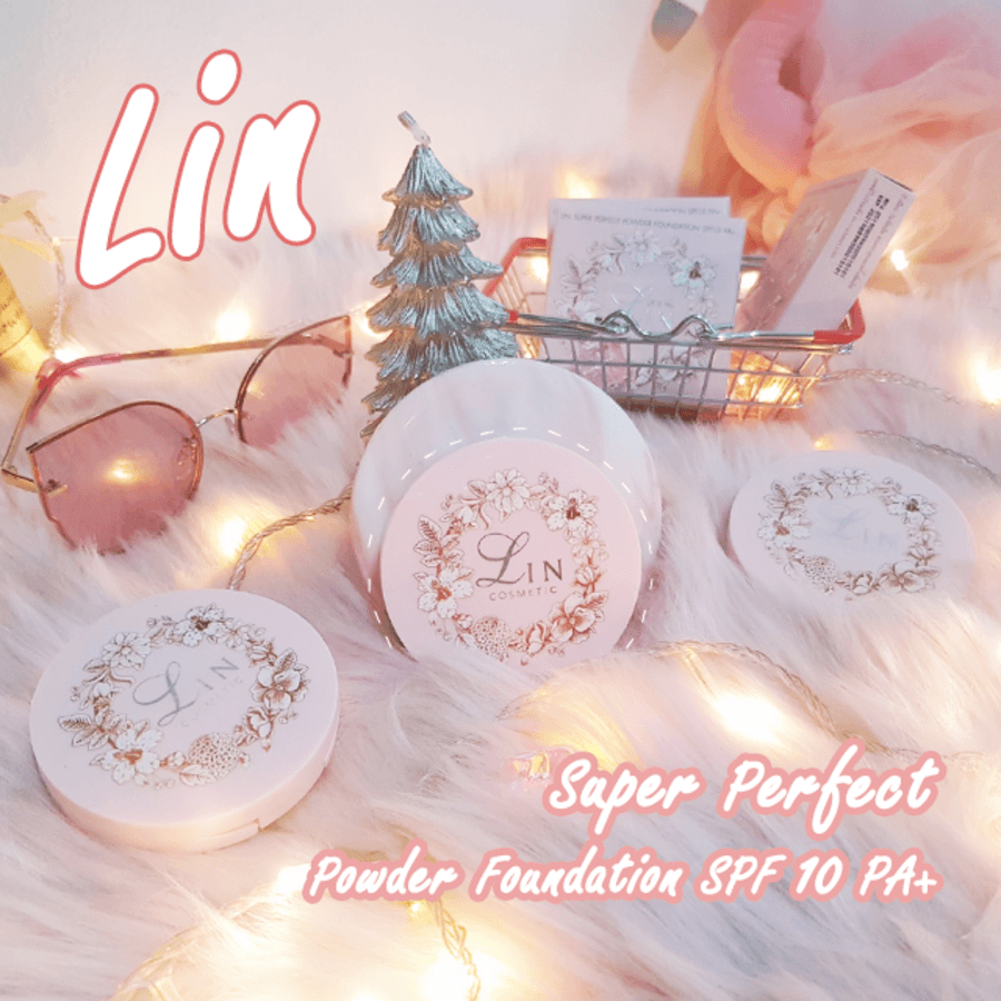 Lin Super Perfect Powder Foundation SPF10 PA+