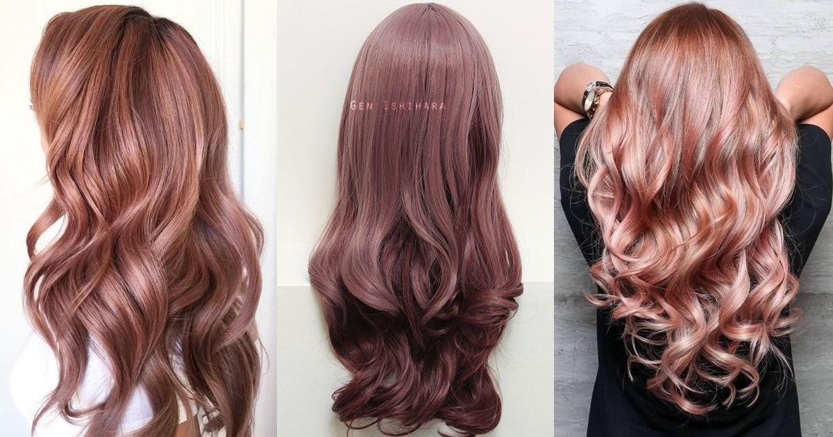 เติมลุคหวานกับไอเดียสีผม 'Pink Brown Hair Color' น้ำตาลประกายชมพู  ลุคละมุนสวยหวานสุดๆ