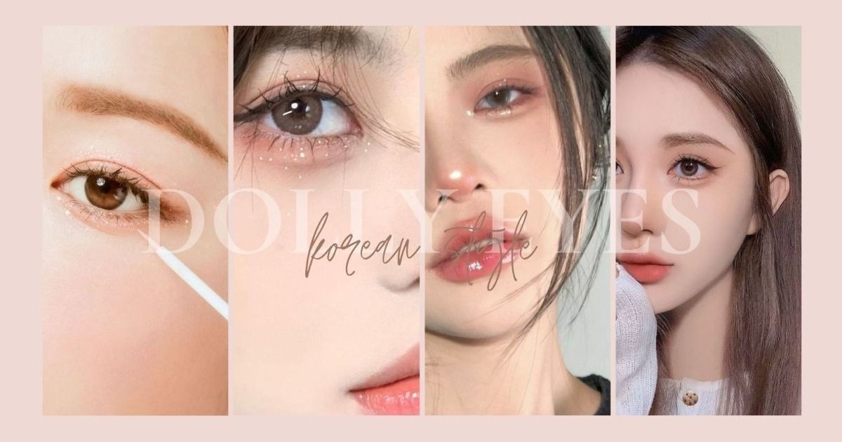 น่ารักขี้อ้อนสุดๆ 🥺💗 HOW TO สอนแต่งตา " Dolly Eyes " สไตล์ไอดอลเกาหลี