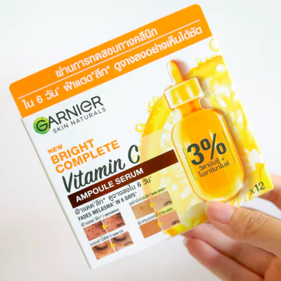 ปังจริงจัง อยากให้ลอง Garnier Bright Complete Vitamin C Ampoule Serum 