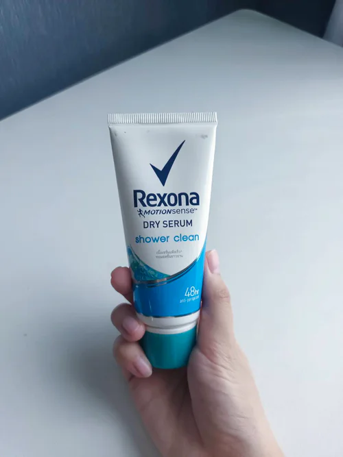แชร์เซรั่ม Rexona Dry Serum Shower Clean ใช้แล้วดีจริง!!