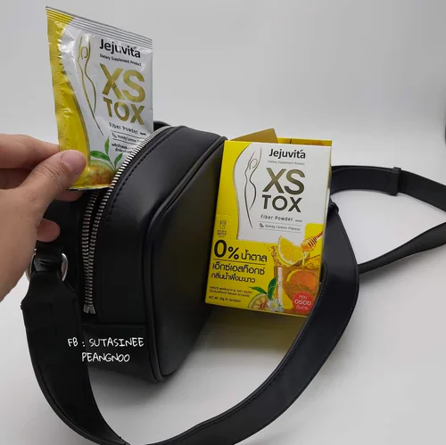 Jejuvita XS TOX Fiber Powder กลิ่นน้ำผึ้งมะนาว 🐝🍋🐝🍋🐝🍋 เพราะความสวยคือความอร่อย อร่อย ไม่ปวดบิด แถมพุงยุบ