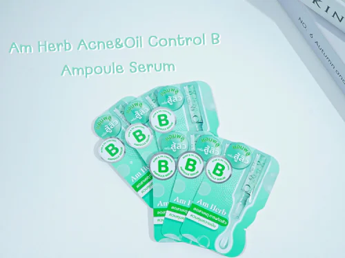 AmHerb Acne&Oil Control B Ampoule Serum สูตรสู้สิว