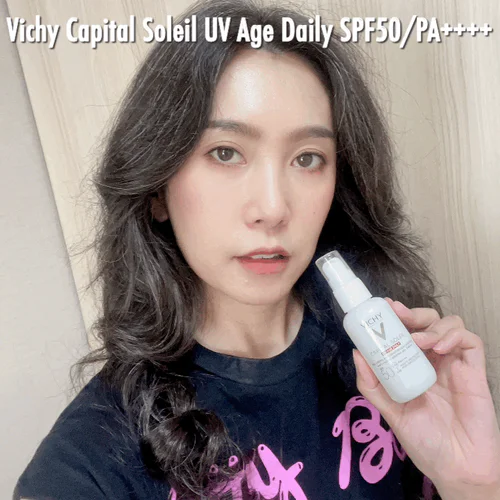 รีวิวกันแดดตัวใหม่ล่าสุดของ VICHY Capital Soleil UV Age Daily SPF50/PA++++ แบบจัดหนักจัดเต็มคร่า!!!