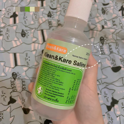 สารพัดประโยชน์ความอ่อนโยนด้วยน้ำเกลือ Klean & Kare Normal Saline
