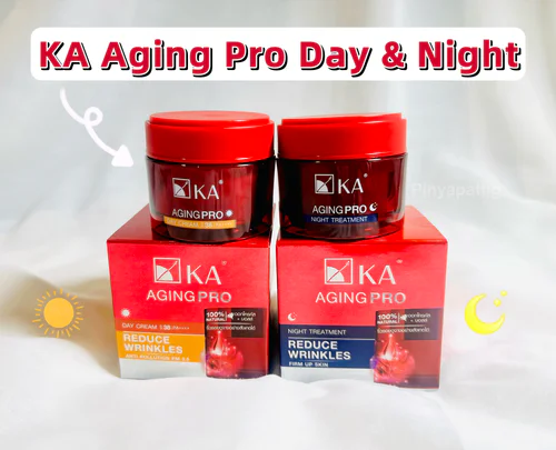 KA Aging Pro Day Cream & Night Treatment ช่วยผิวกระชับขึ้นจริง