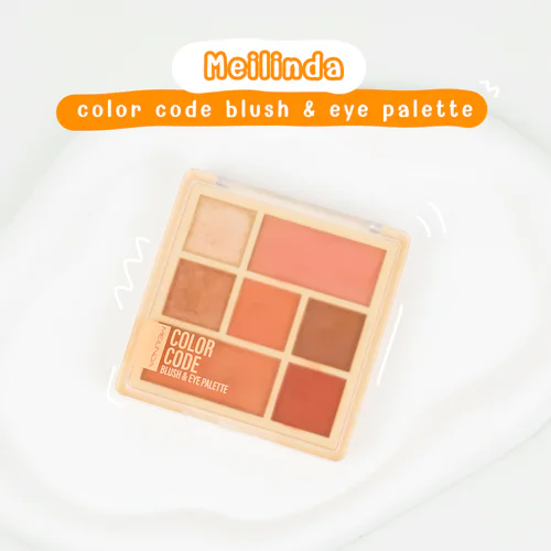 meilinda color code blush & eye palette พาเลตต์โทนรับหน้าหนาว