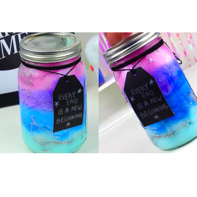 Galaxy In A Jar | DIY ของขวัญให้แฟน ทำเองง่ายๆ ใครๆก็ทำได้