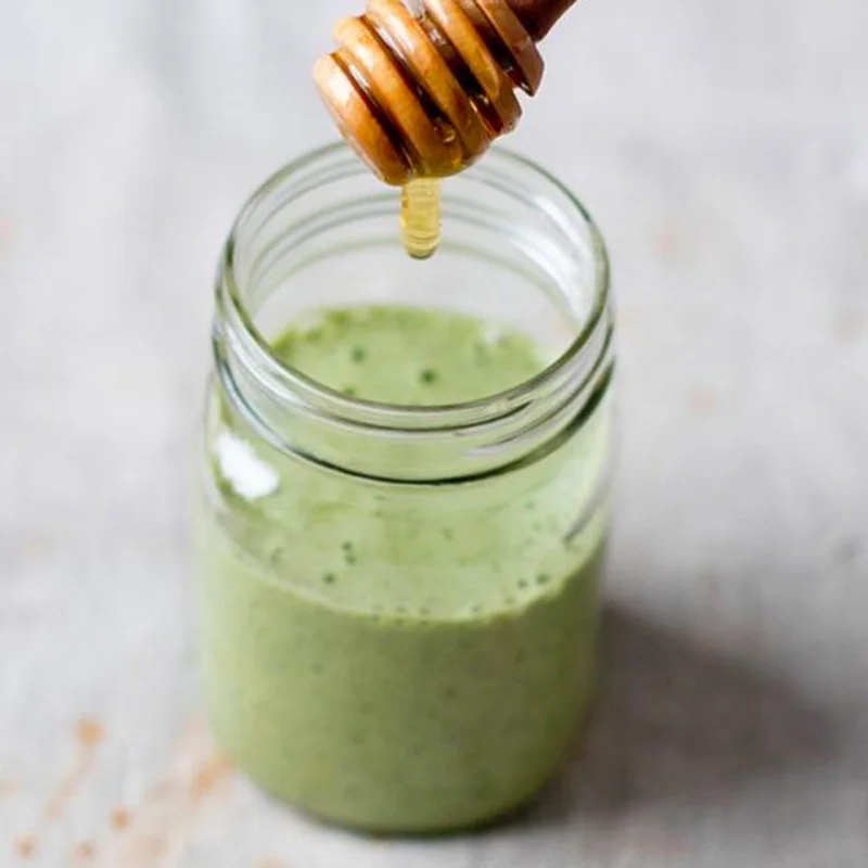 ดื่มแล้วสุขภาพดี  kale-ginger detox smoothie ทำง่ายใน 2 นาที