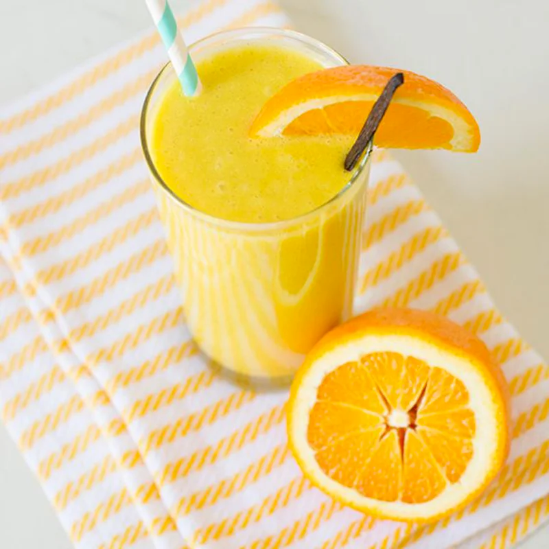 Creamsicle Smoothies เครื่องดื่มสมูทตี้สูตรเด็ด ได้รสส้มหวานอมเปรี้ยวเข้มข้นถึงใจ