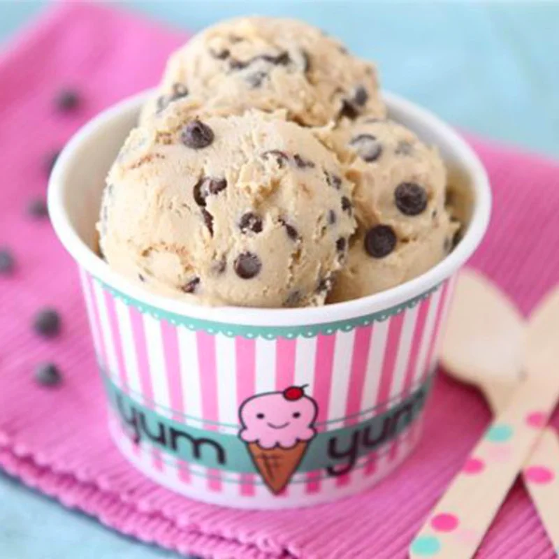 'Chocolate Chunk Cookie Dough Frozen Yogurt' ไอติมโยเกิร์ตรสช็อกโกแลต สูตรไขมันน้อย