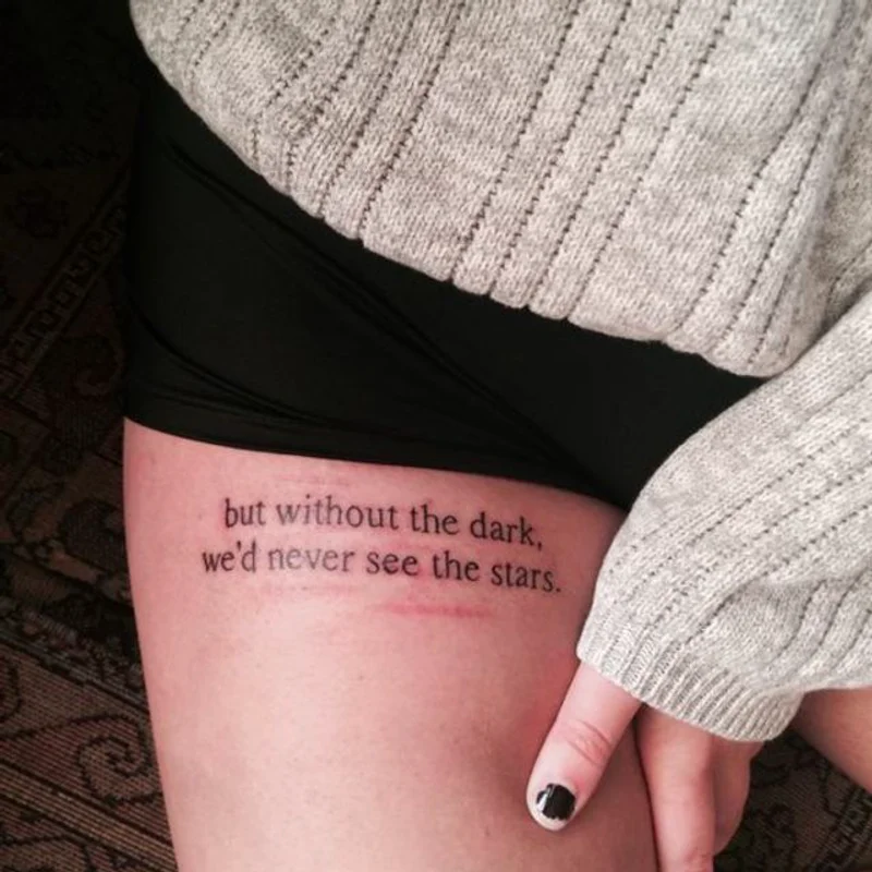 สวยเก๋มีความหมาย! กับไอเดีย Quotes tattoo รอยสักคำคม สร้างแรงบันดาลใจไม่มีหมด