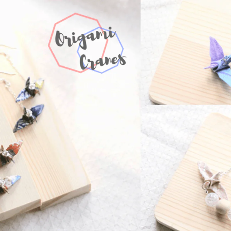 ไอเดียเครื่องประดับ "Origami Cranes" สไตล์ญี่ปุ่น สวย ดูโดดเด่น ติดปีกบินไปกันเถอะ!