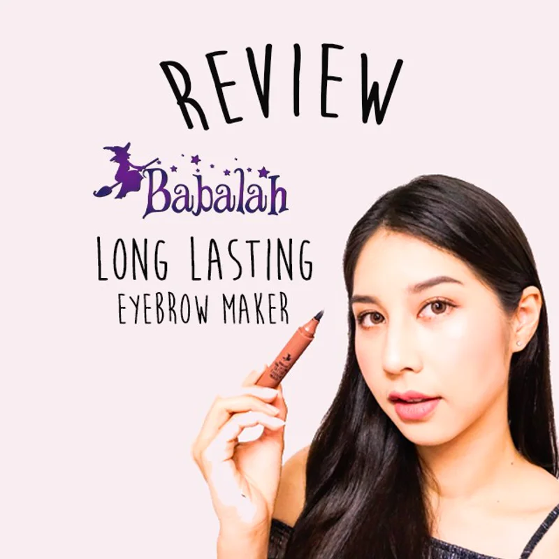 Review : Babalah Long Lasting Tattoo Eyebrow Maker  เมจิกสักคิ้ว เขียนง่าย ติดทนจริงมั้ย?