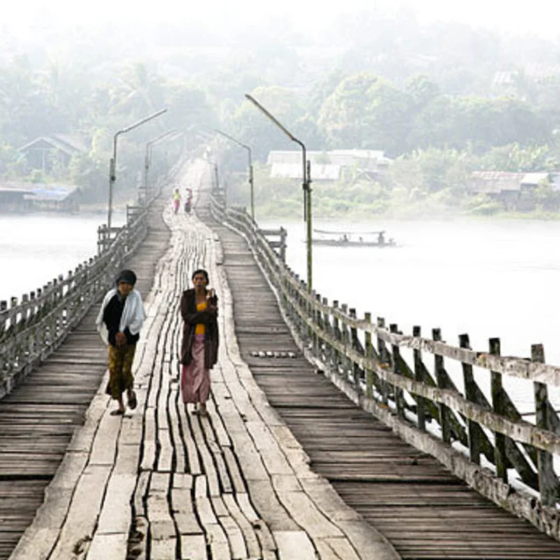 สะพานมอญ @สังขละบุรี สองวัฒนธรรมที่ไม่เคยจากกัน
