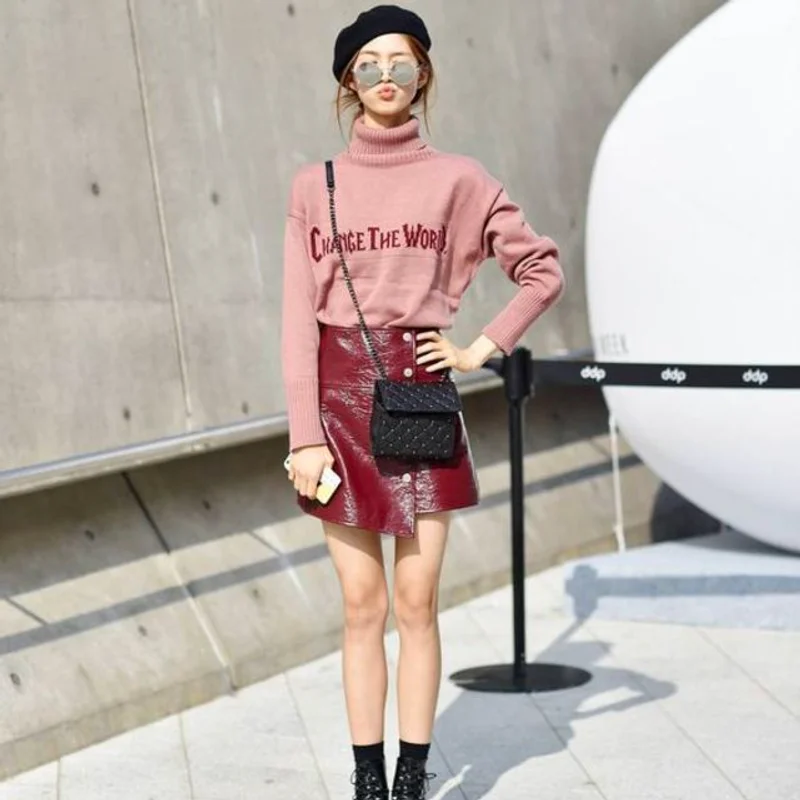 ไอเดียแฟชั่นแมทช์เสื้อ 'โทนสีชมพู' น่ารักๆ ในลุคหน้าหนาว สไตล์สาวเกาหลี!