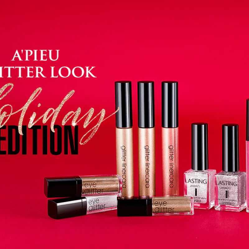 ✨วิบวับมากเวอร์ 'A'pieu Glitter Look Holiday Edition' คอลเลคชั่นสุดวิ้ง เห็นแล้วปิ๊งเลยค่ะ✨