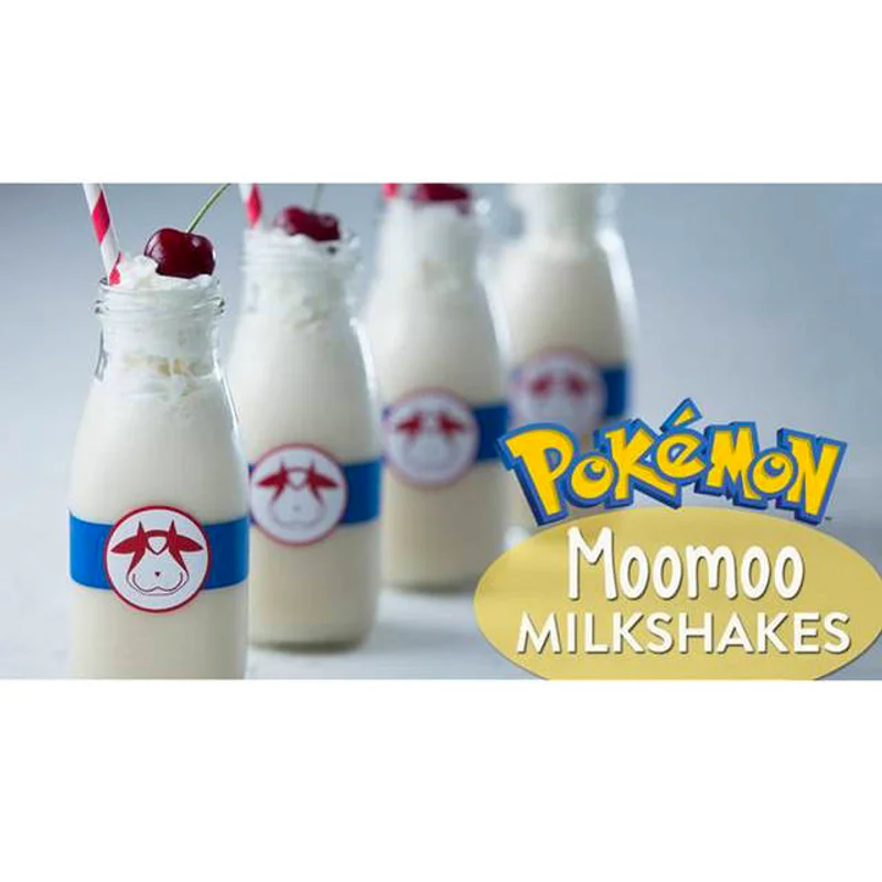 'Pokemon MoMo Milkshake' สูตรมิลค์เชคแสนอร่อยจากเกมส์ดัง