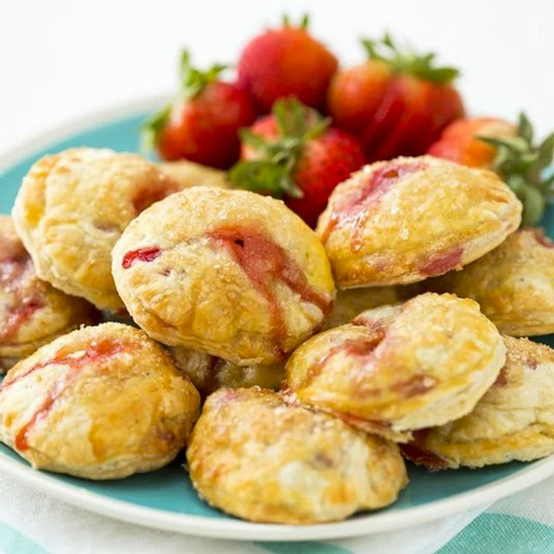 วิธีทำ Mini Strawberry Pie พายสตรอว์เบอร์รี่ไซส์มินิ อร่อยง่ายถูกใจทุกคน
