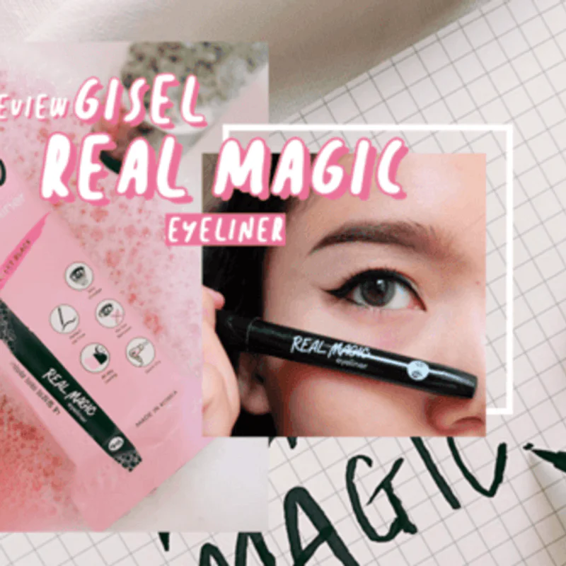 [Review+mini Howto] เสกตาสวยคมเป๊ะ ด้วย GISEL Real Magic Eyeliner พร้อมวิธีเขียนง่ายๆ จากพลาสเตอร์
