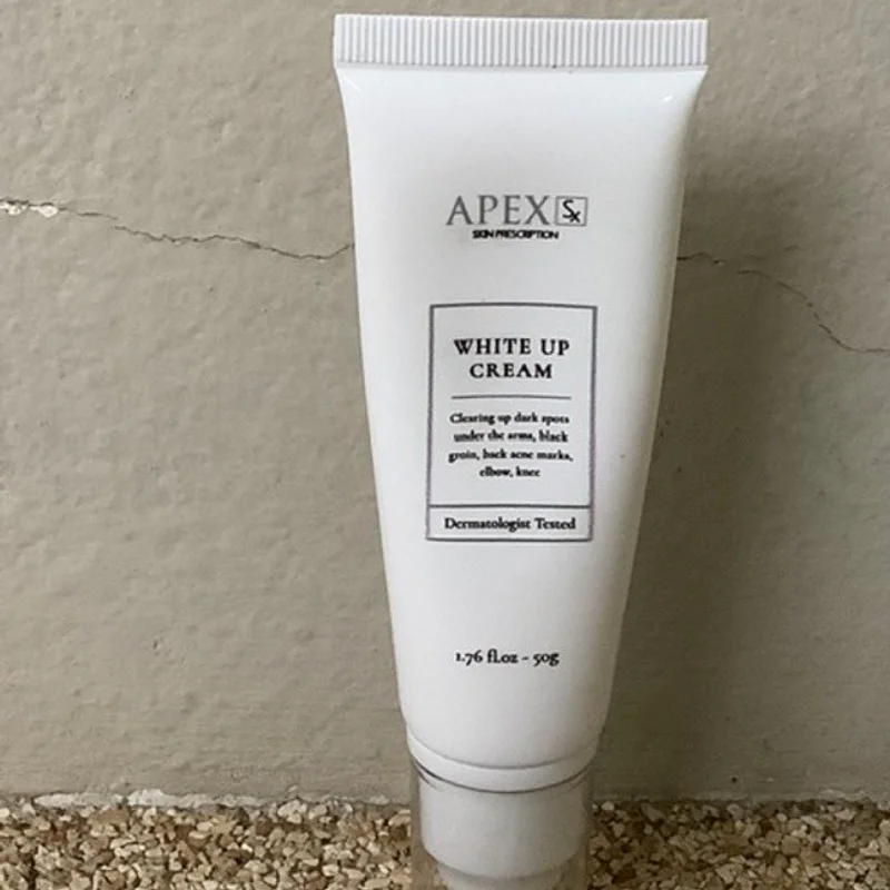 Review ครีม Apex Skinprescription (ApexSX) White up cream ช่วยผิวที่ด้าน ดำคล้ำจากการกดทับ เสียดสี