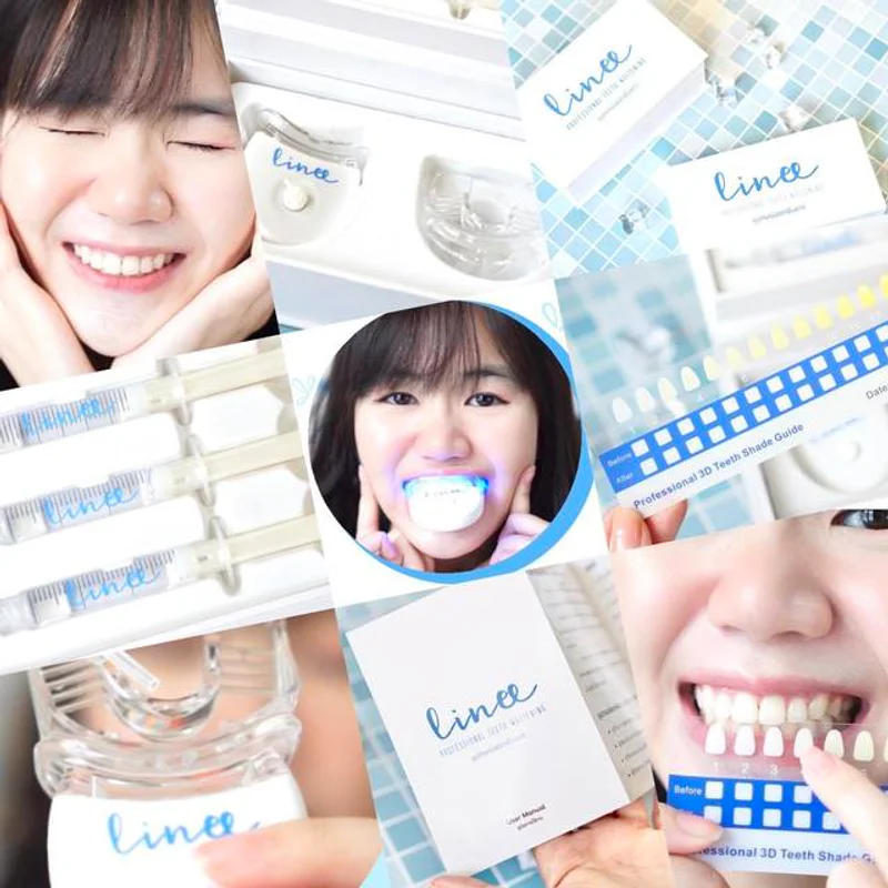ฟอกฟันขาวที่บ้านทำได้จริงดิ่ ลองให้ Linee Professional Teeth Whitening ช่วย จะดีหรือบ้งต้องอ่าน! | ScaleGail