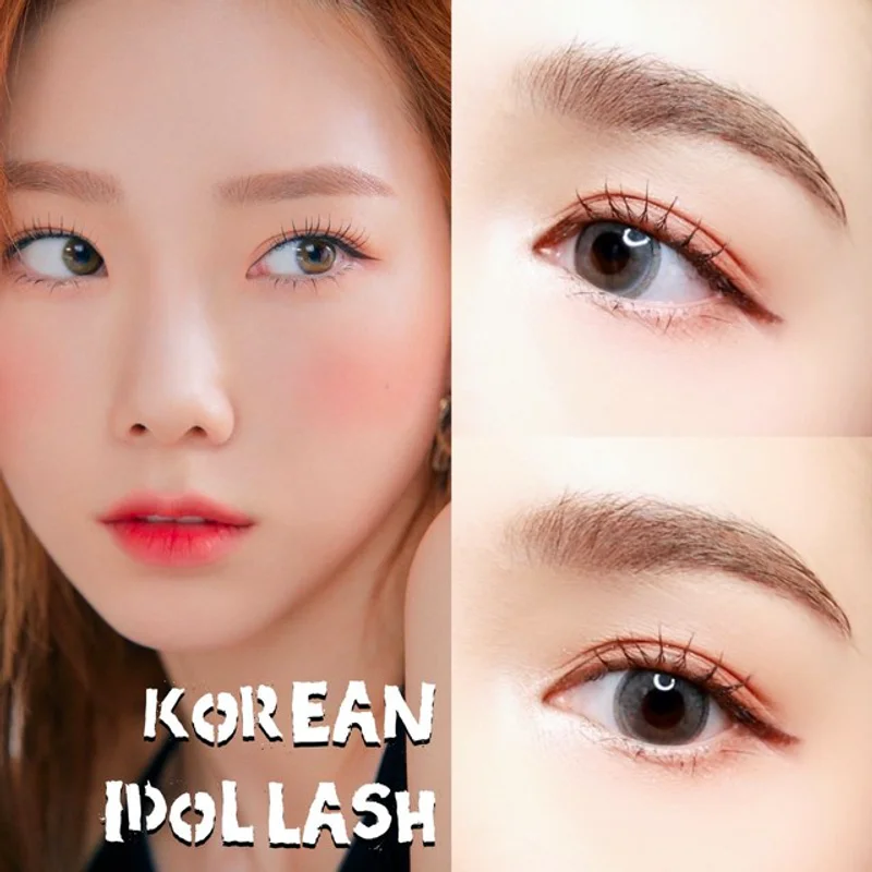 How to ปัดขนตาเป็นช่อๆ แบบไอดอลเกาหลี 
