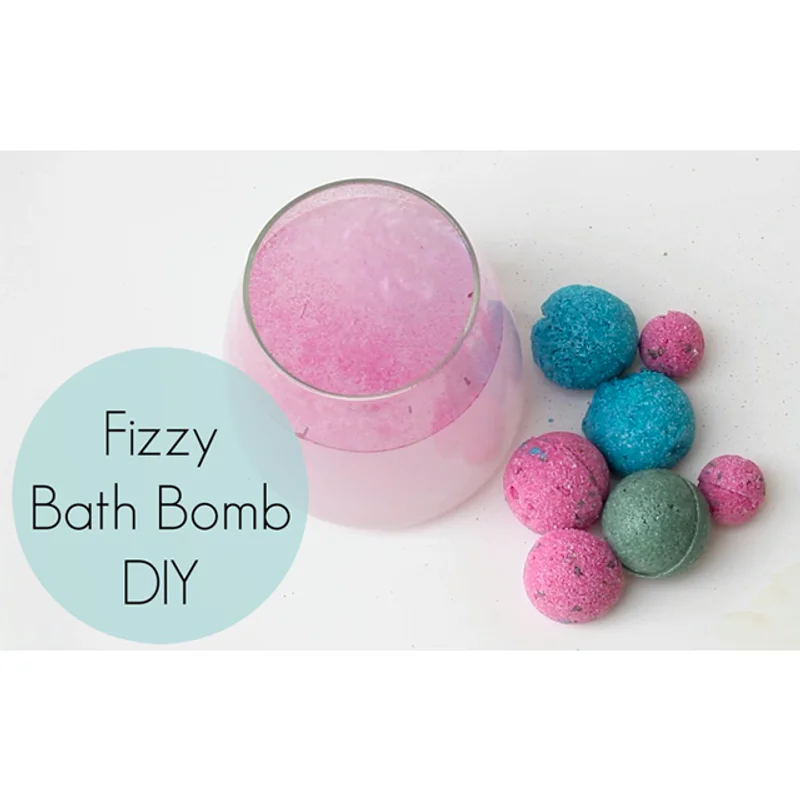 DIY Bath Bomb น่ารักฝุดๆ สนุกกับการอาบน้ำแบบเก๋ๆ 