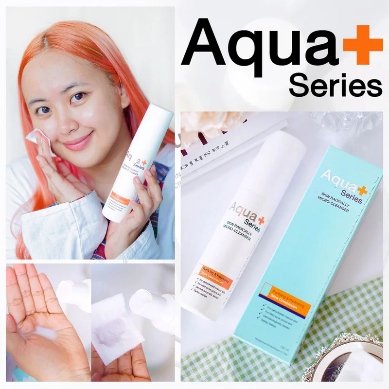 ถูกใจที่สุดสำหรับคนเป็นสิวง่าย! 'AquaPlus Skin Radically Micro-Cleanser' คลีนซิ่งหน้าใส สะอาดหมดจด ผิวไบรท์ แบบไม่อุดตัน