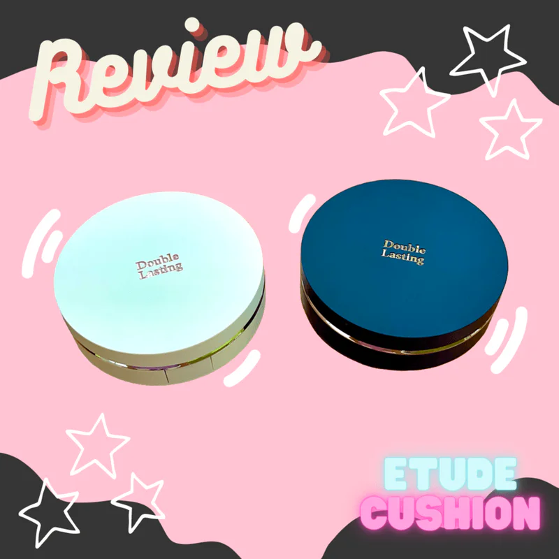 [รีวิว]  ETUDE Double Lasting Cushion Matte&Glow สองคุชชั่นตัวเด็ดจากแบรนด์ ETUDE!!