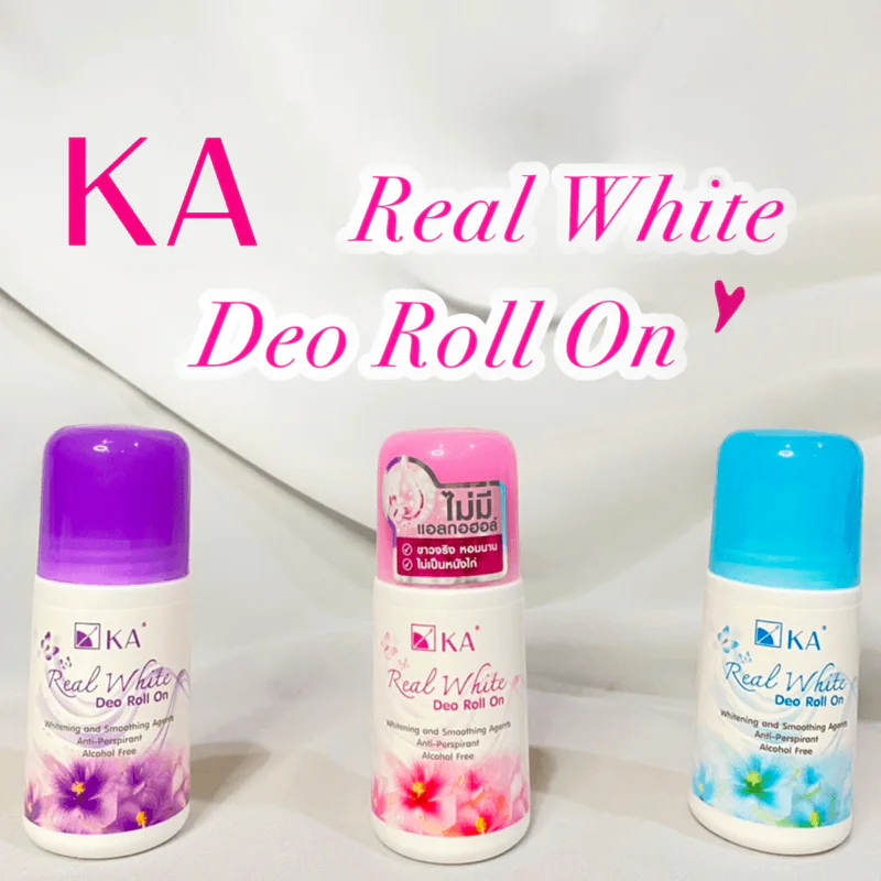 ชูรักแร้ให้สุดแขนไปกับ KA Real White Deo Roll On