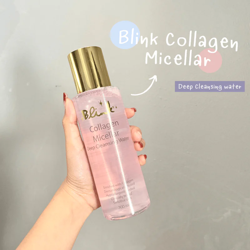 Blink Collagen Micellar เช็ดปุ๊บ สะอาดปั๊บ แม้จุดลบยาก