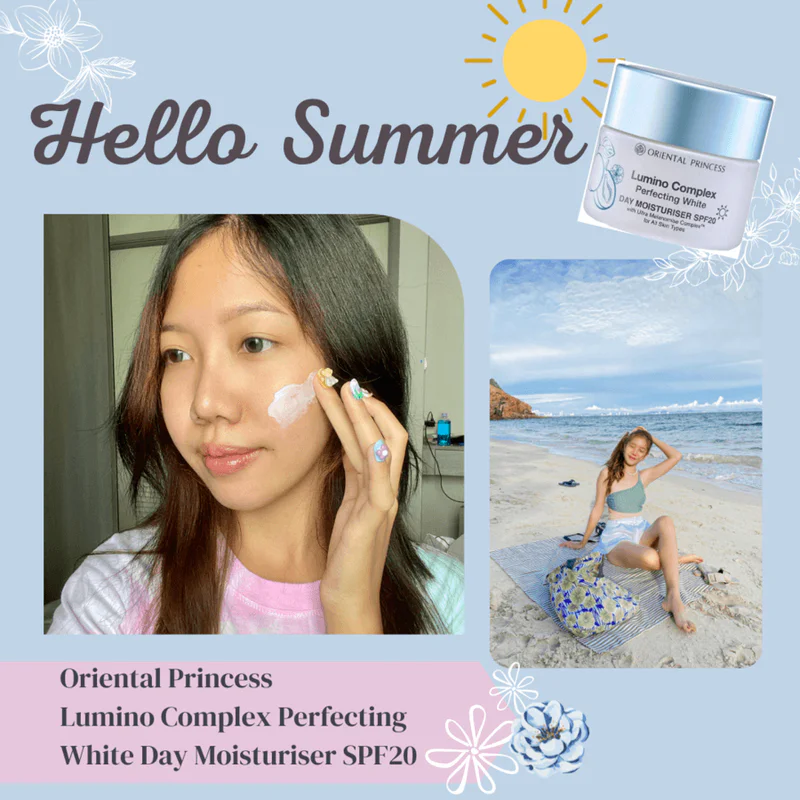ดูแลผิวรับ Summer กับ Oriental Princess Lumino Complex Perfecting White Day Moisturiser SPF20 ☀