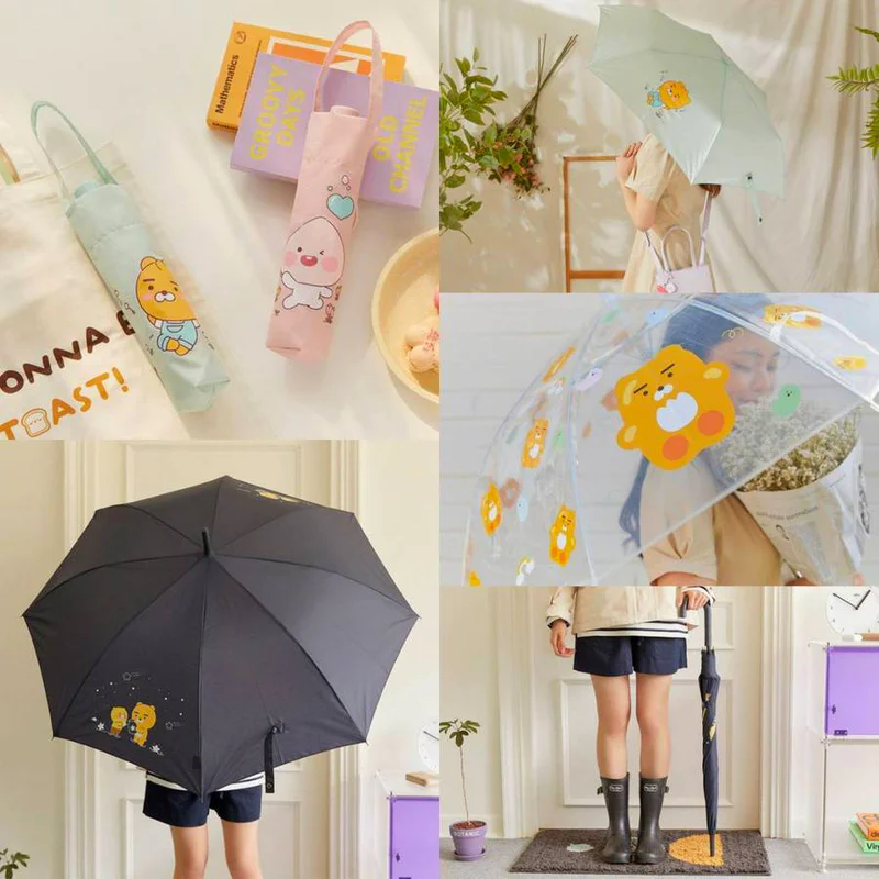 สดใสสู้ฝน! ส่อง " คอลเลกชันร่มสุด Cute " พกพาง่าย ถือไปไหนก็น่ารักจาก Kakao Friends ☂💕