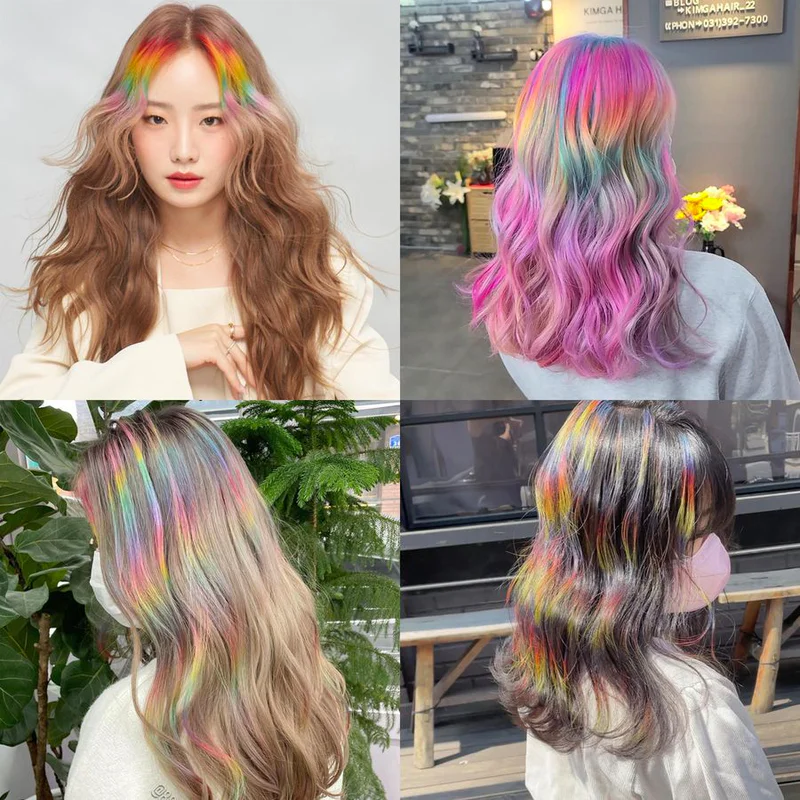 แจ่มเกินต้าน! ส่อง 25 ไอเดีย Rainbow Hair Color สวยปังๆ ต้อนรับเดือน LGBT Pride Month 🌈✨