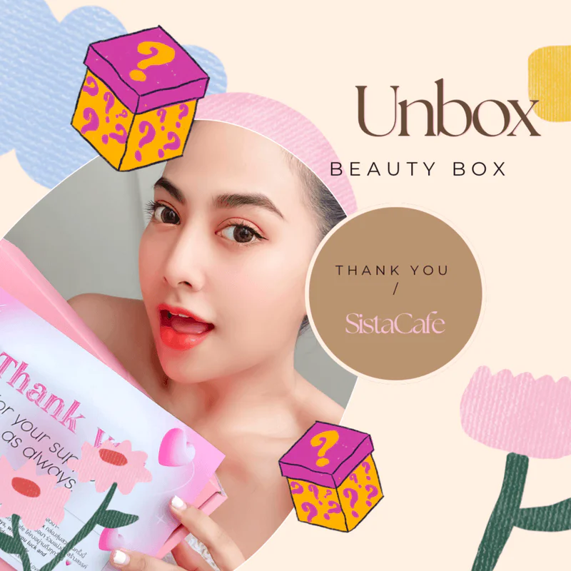 Unbox กล่องสุ่มสวย Beauty Box จาก SistaCafe มาดูกันว่ามีอะไรบ้าง!!
